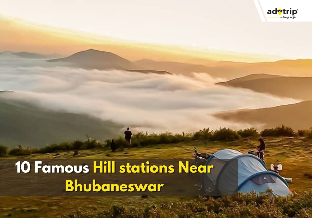 famous hill stations near bhubeneshwar